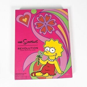 Makeup Revolution X The Simpsons Summer Of Love Eyeshadow Palette New 12 Colors